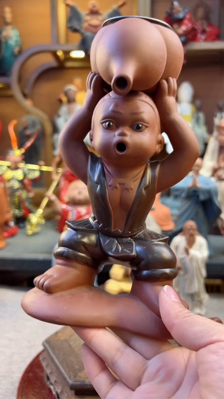 【闪购商品】紫砂茶宠器闵茶宠摆件