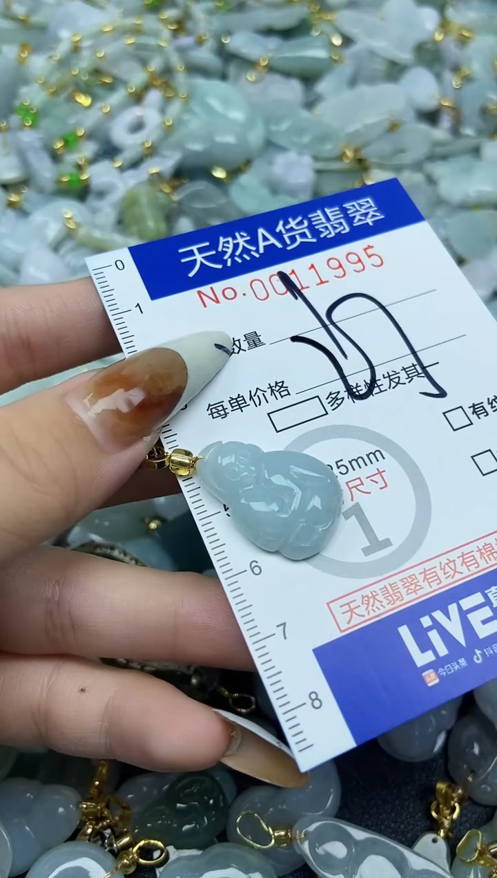 【闪购商品】翡翠颈饰未镶嵌天然A货翡翠