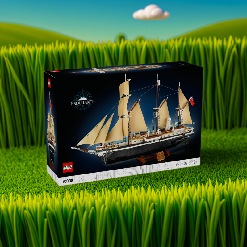 LEGO/乐高积木10335坚忍号探险船1盒.