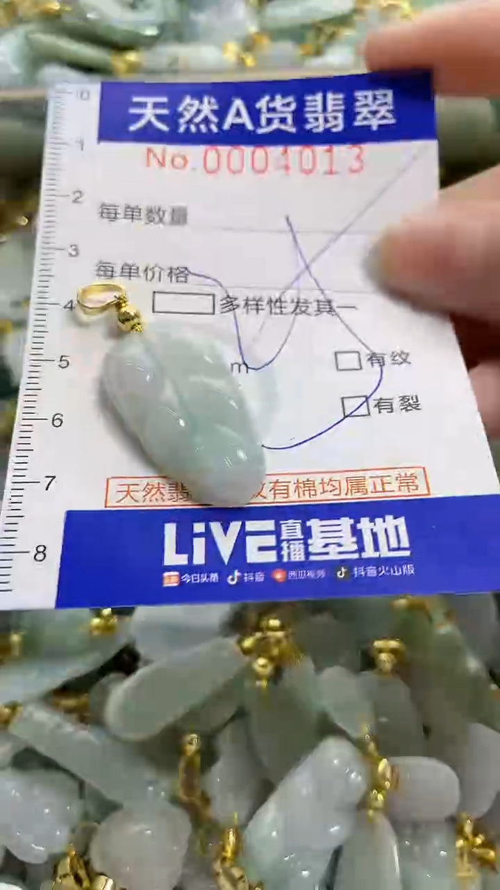 颈饰未镶嵌翡翠天然A货翡翠