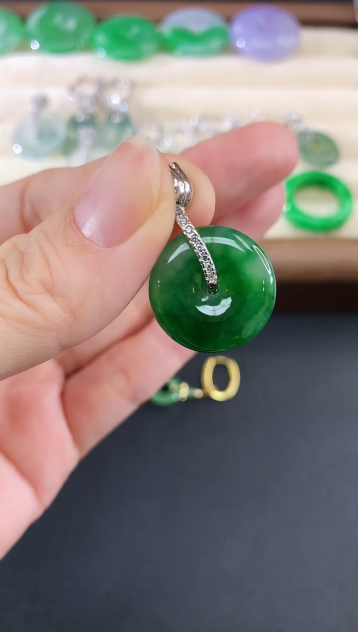 吊坠(不含链)未镶嵌翡翠195买断不退不换|3800