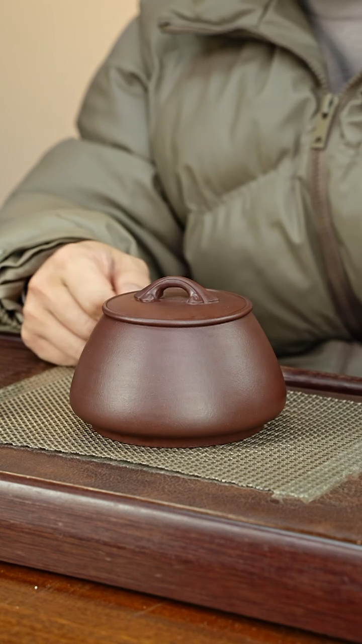 宜兴原矿紫砂茶叶罐