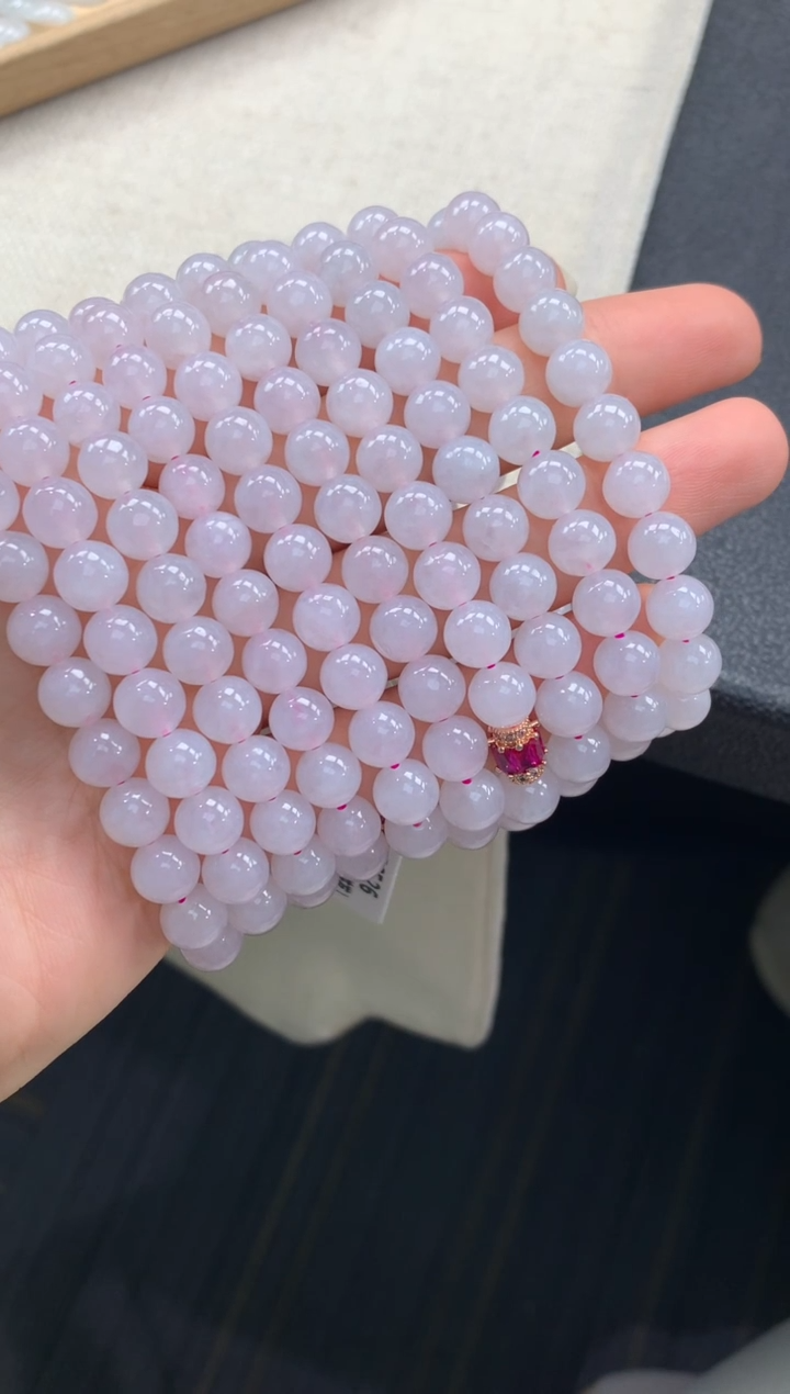 未镶嵌手串翡翠FC526 翡翠手串 多样性发其一