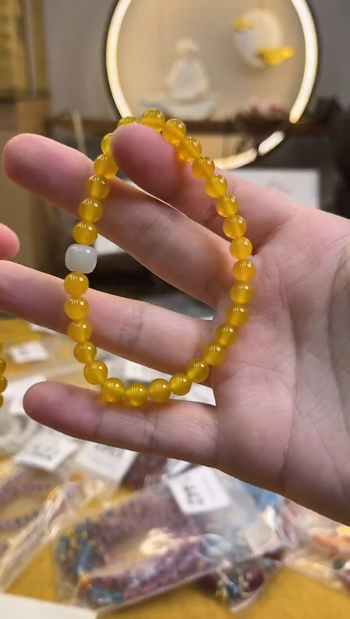 未镶嵌手链玛瑙/玉髓货号1430