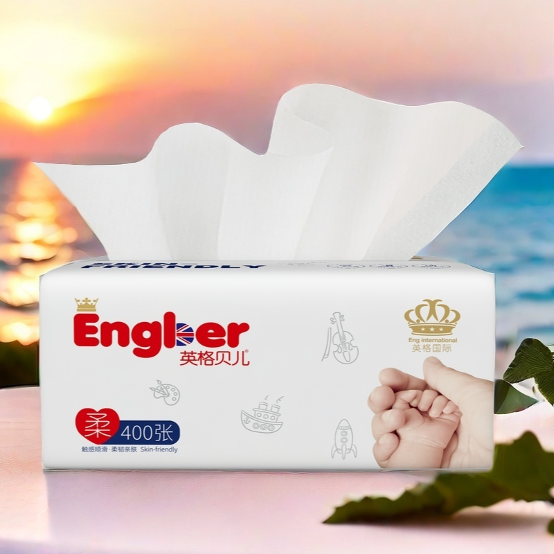 【体验装5包】英格贝儿大包抽纸柔韧细腻五层加厚家庭囤货装