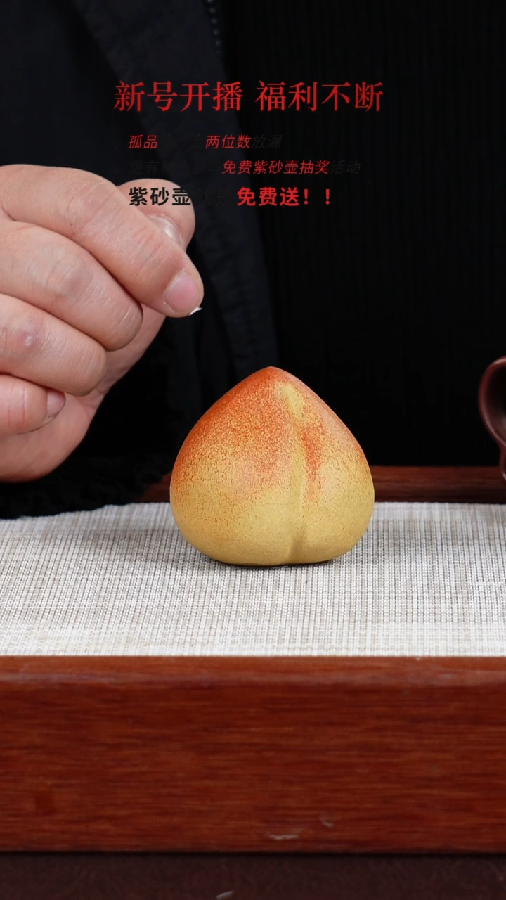 【闪购商品】朱泥茶宠宜兴紫砂壶 0119  C5
