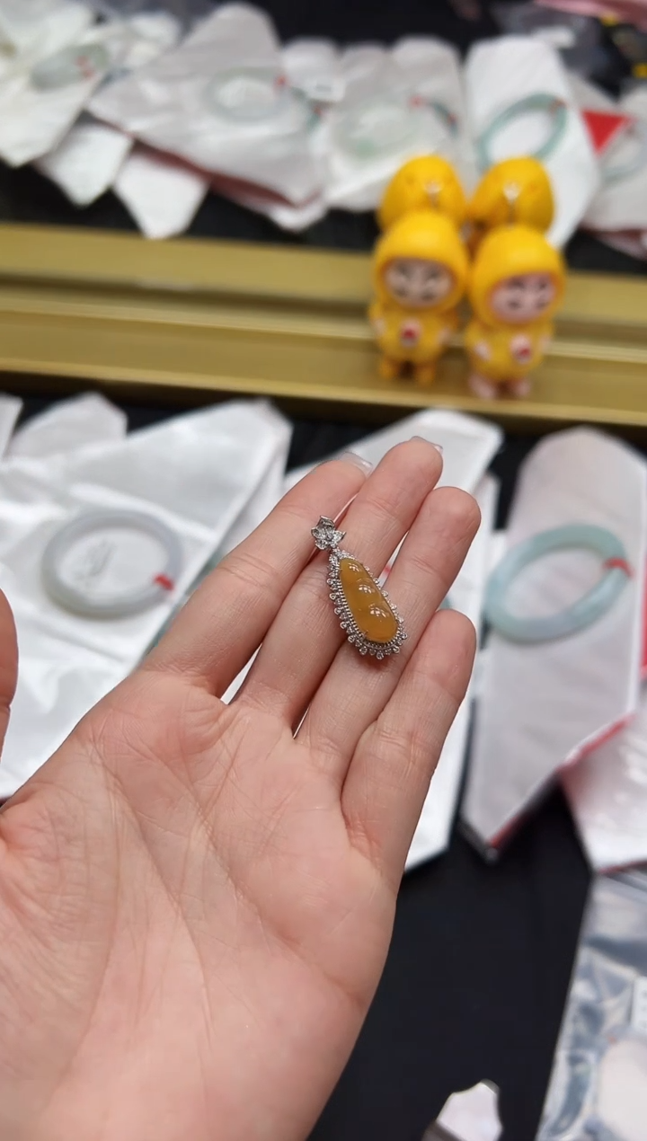 【闪购商品】翡翠颈饰18K金镶嵌DFZ0113-60