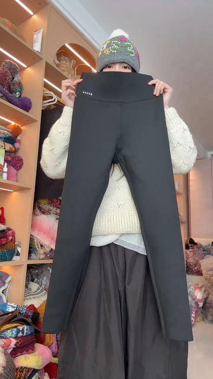 羊毛加厚打底裤L码