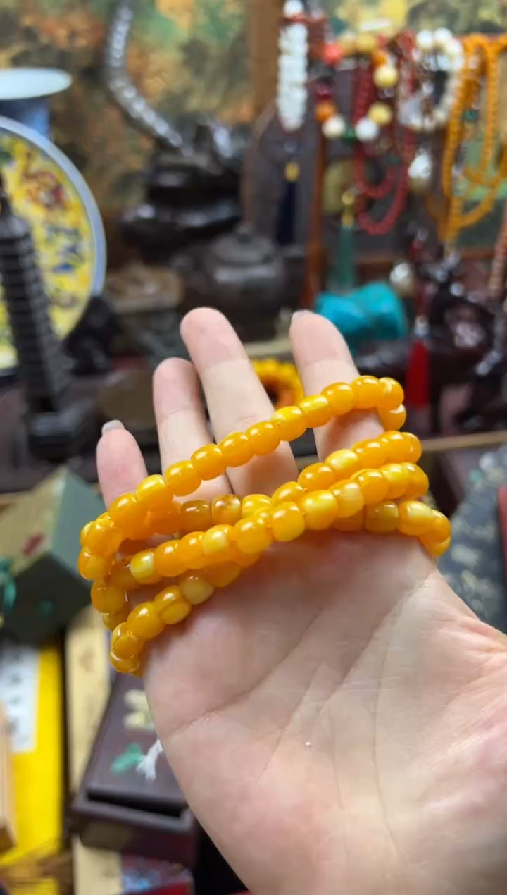 未镶嵌蜜蜡裸石——枷棋精品推荐——天然原矿