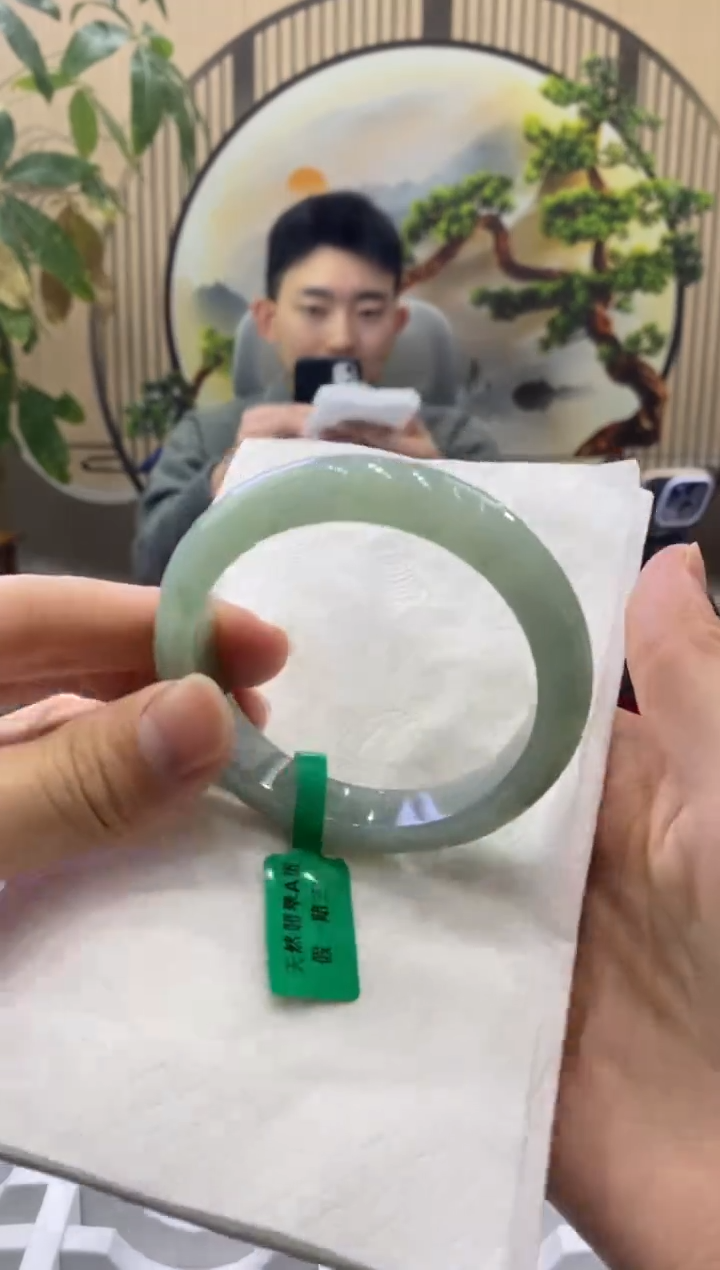 未镶嵌手镯翡翠0477