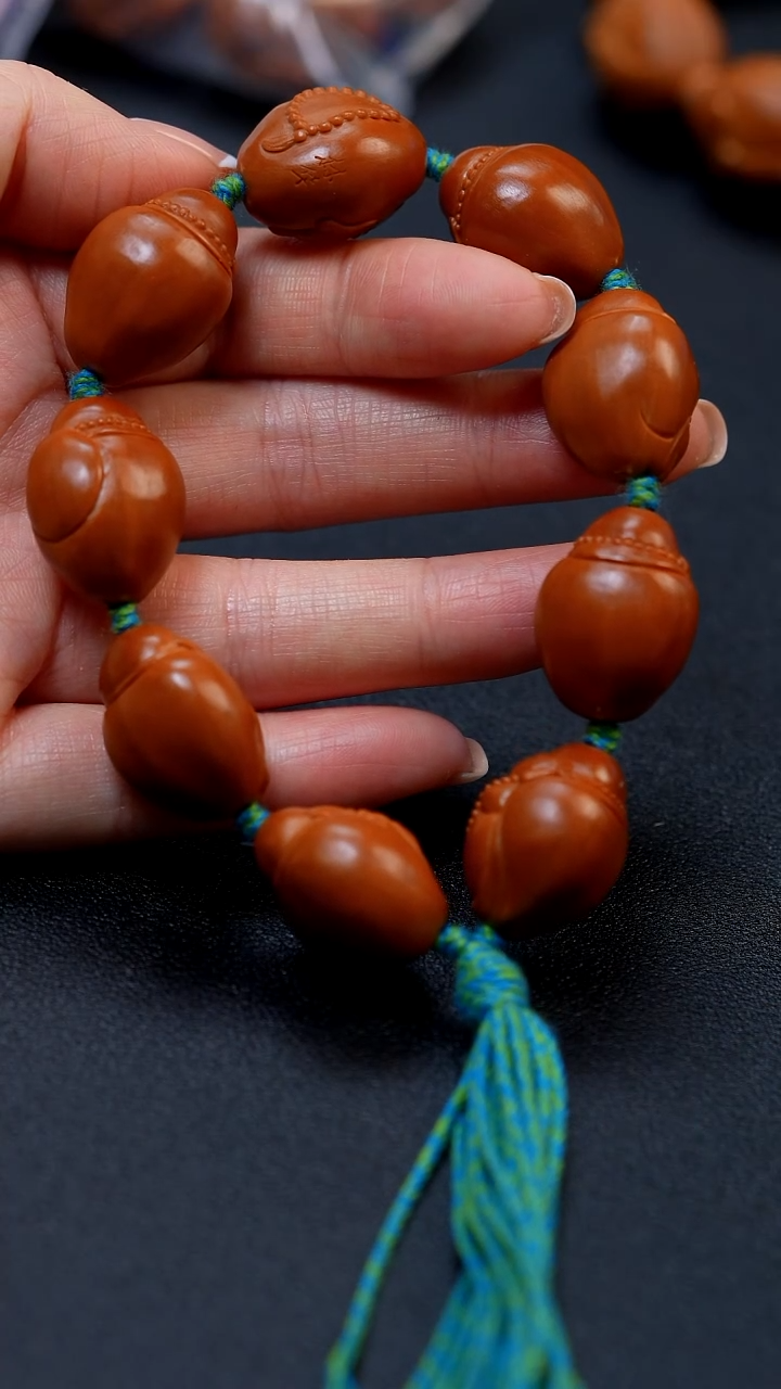 【闪购商品】橄榄核手串包衣弥勒