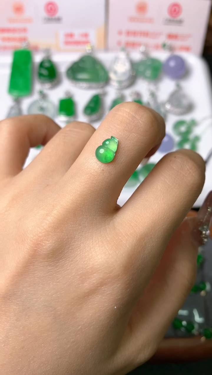 【闪购商品】定制翡翠未镶嵌裸石（镶嵌定制）