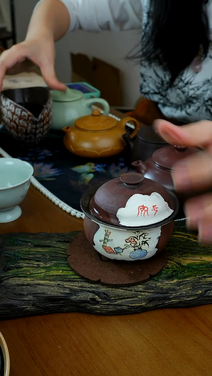 茶瓷物语宝宝盖碗