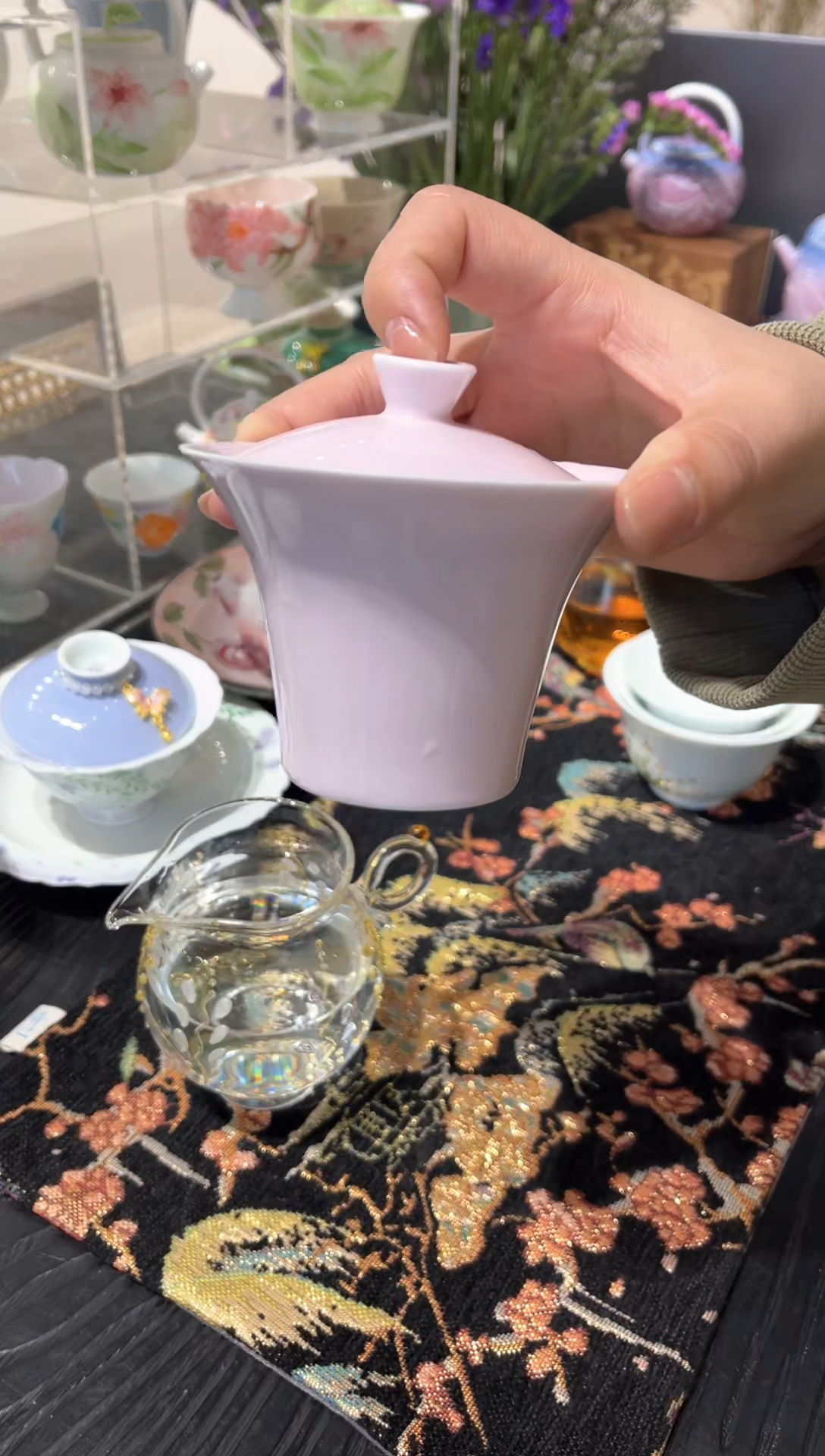 【闪购商品】YC-樱粉马蹄盖碗嘎嘎嘎嘎嘎嘎嘎