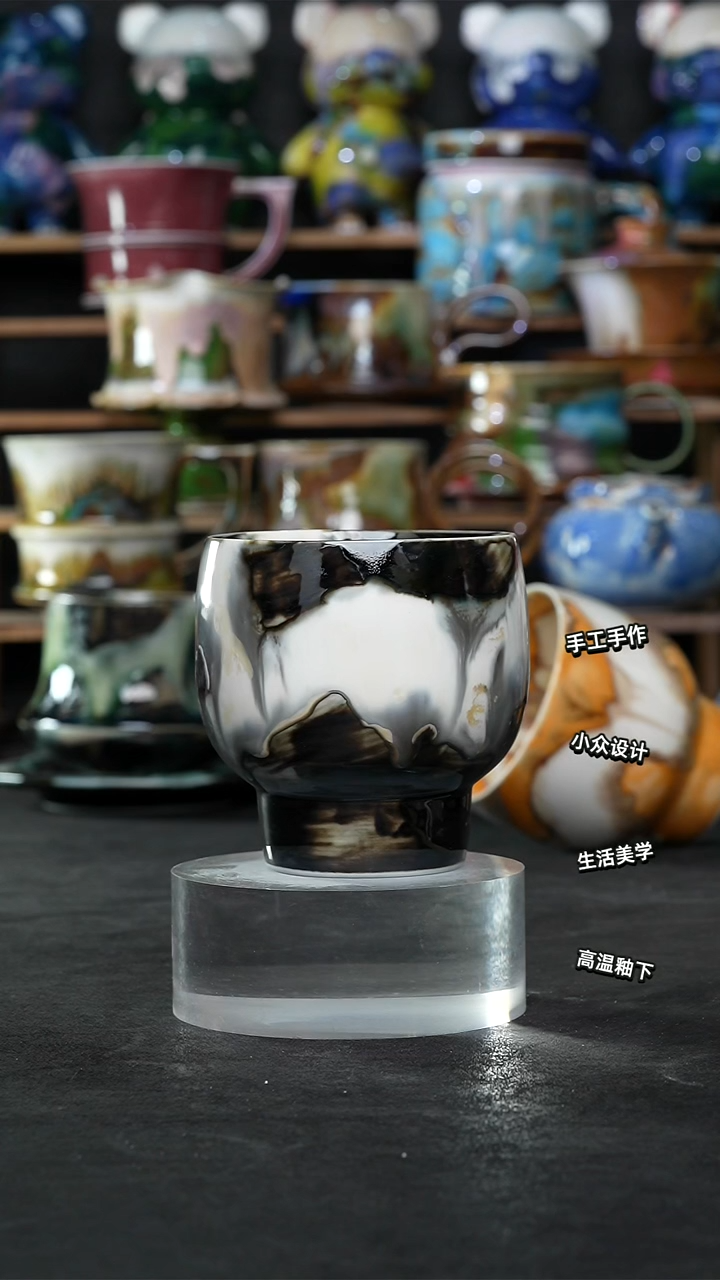 设计师款景德镇森涩手创陶瓷（食品级）688