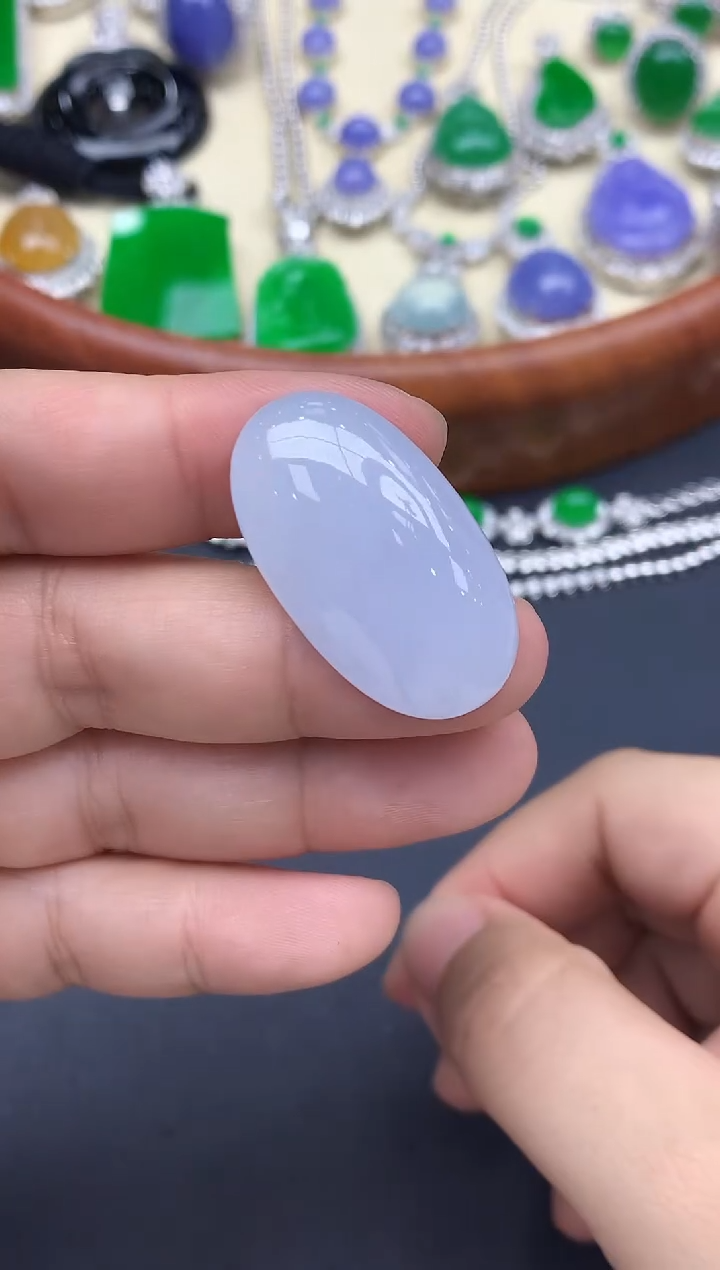 颈饰未镶嵌翡翠163-中国好珍宝