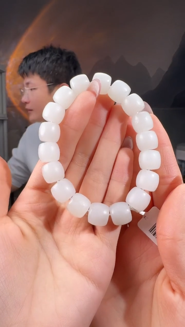 未镶嵌手串和田玉手串卡12