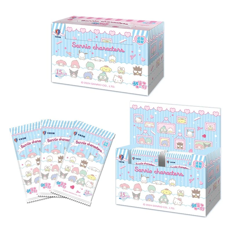 【拆卡】【卡宝·三丽鸥家族·水晶卡】 第1弹 收藏卡牌盲盒 W