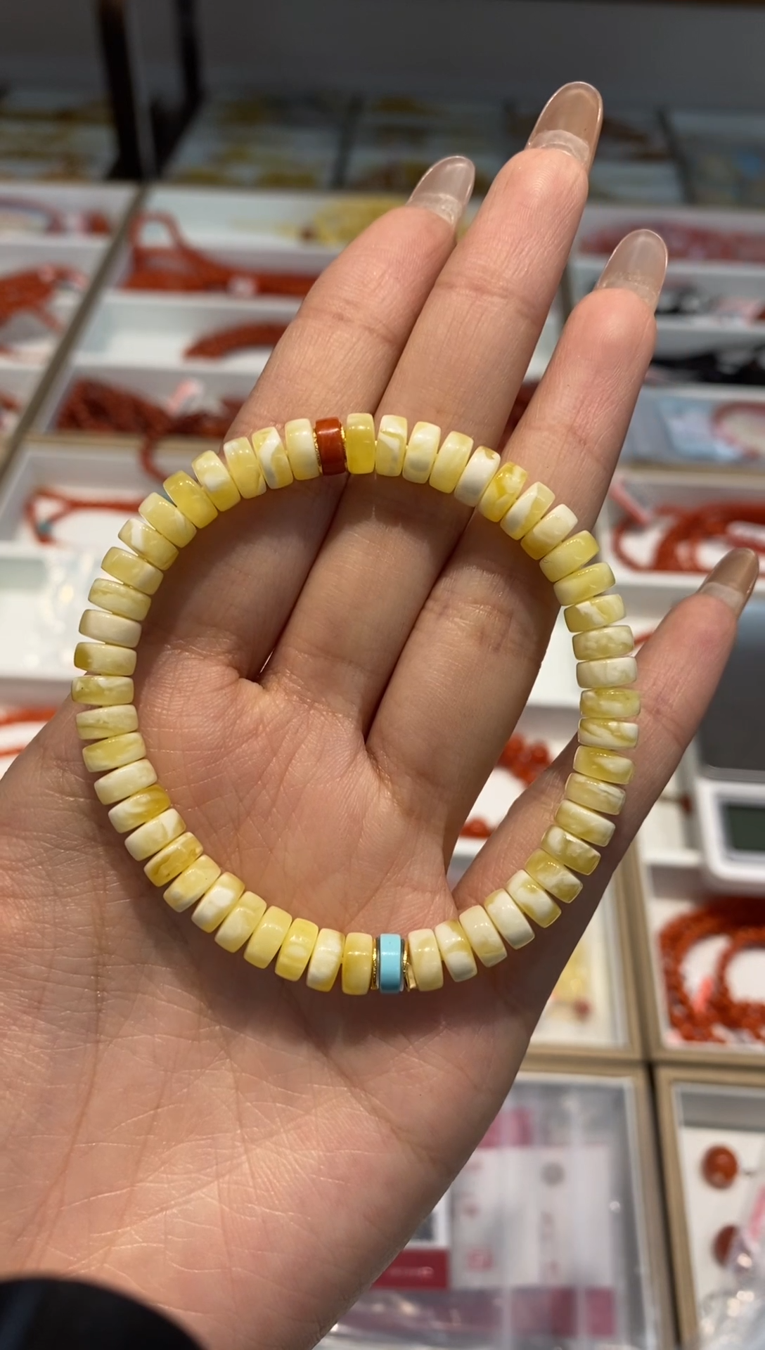 【闪购商品】琥珀手串未镶嵌手串