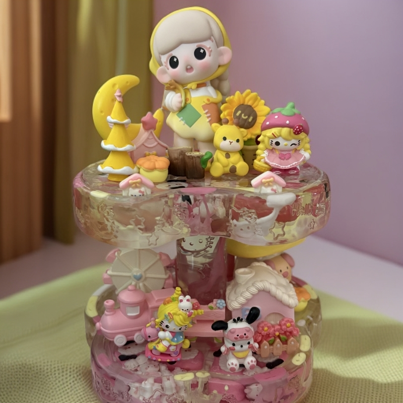 Goma潮玩手作DIY滴胶奶油胶作品，默认微瑕