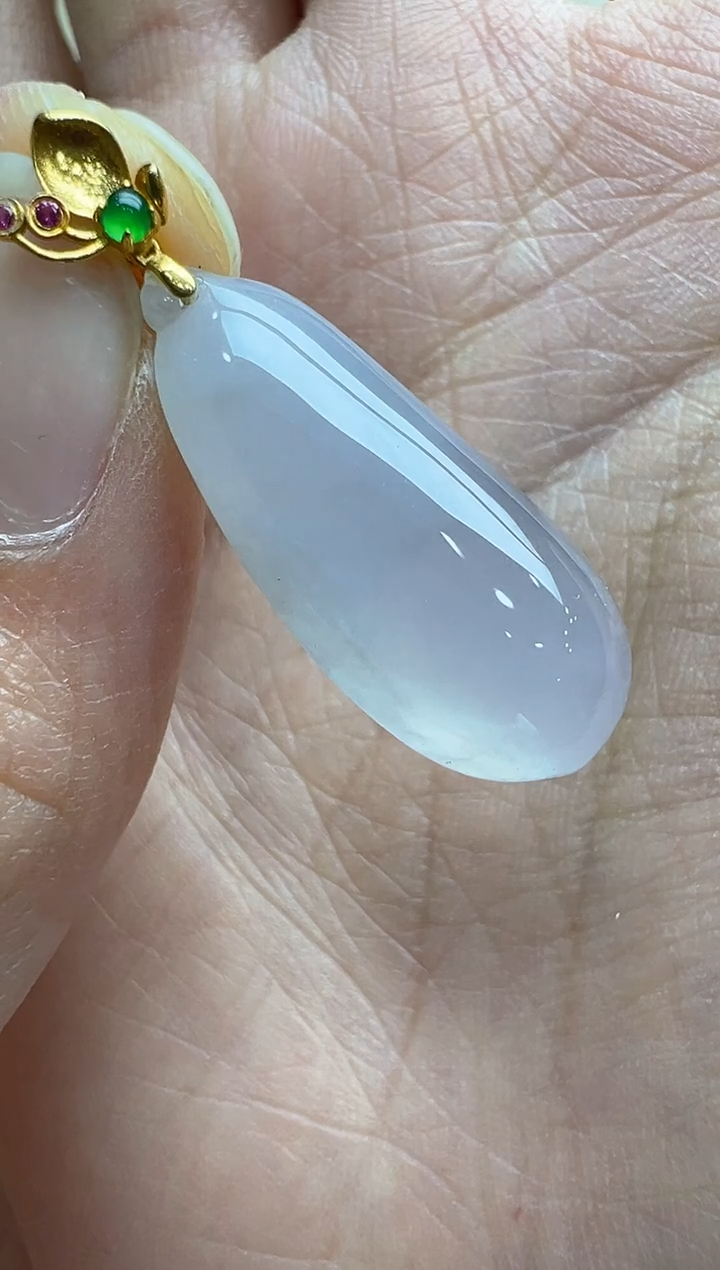 【闪购商品】翡翠吊坠(不含链)18K金镶嵌多样性团购发一件