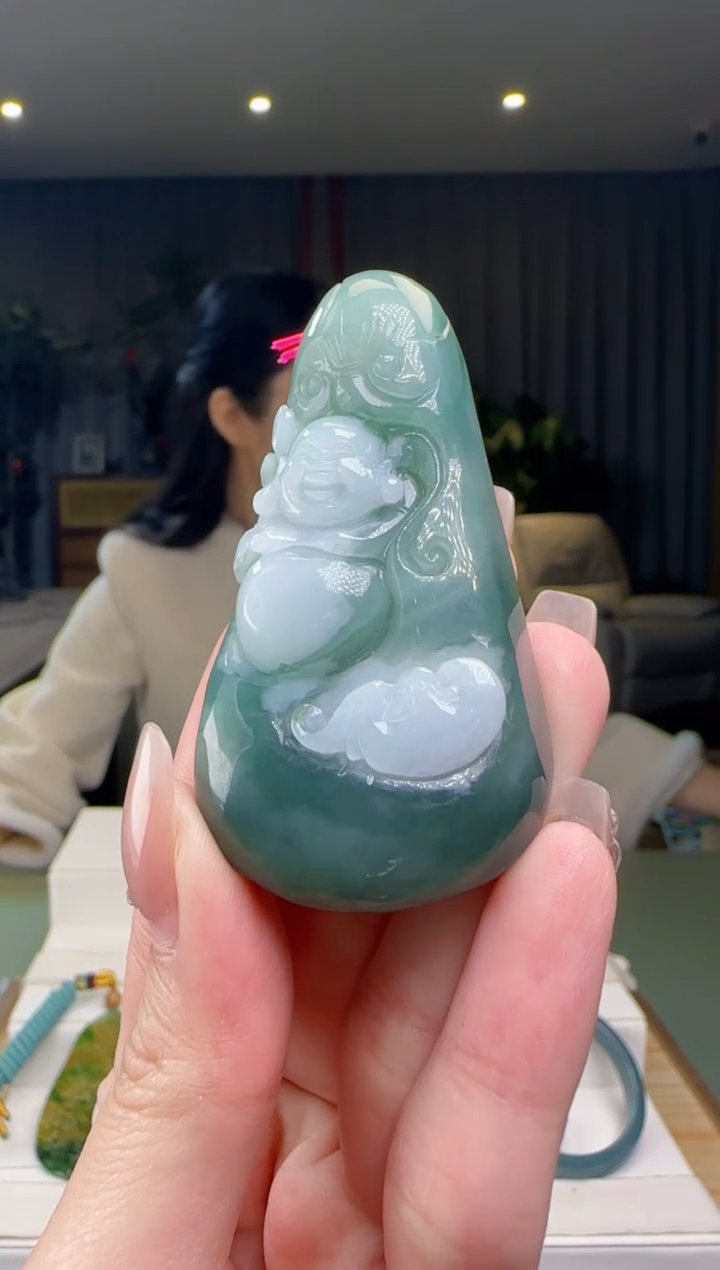【闪购商品】翡翠吊坠(不含链)未镶嵌CC@@WS1WX30156