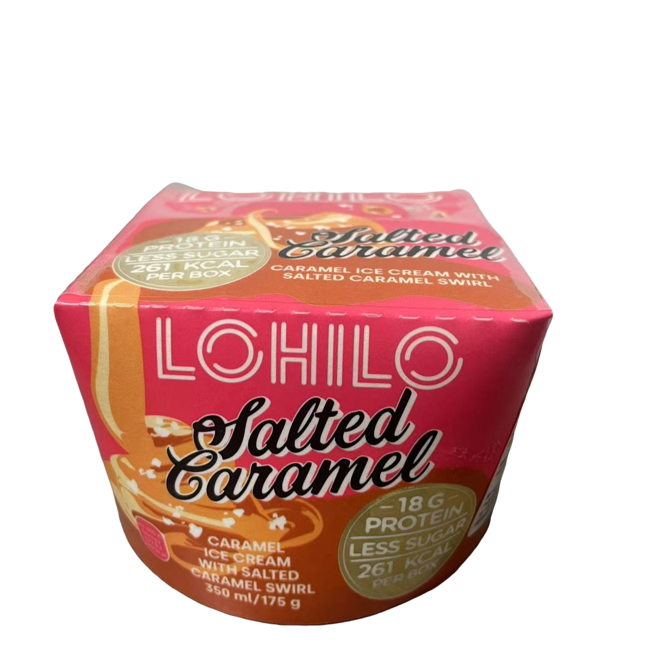 【保质期至2025.4.19】瑞典进口乐嗨乐咸焦糖风味冰淇淋175g*4