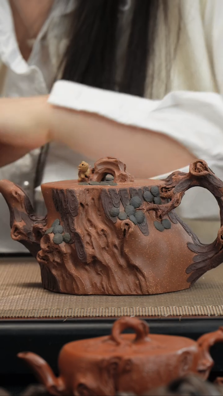 【闪购商品】紫砂茶壶降坡泥松庄