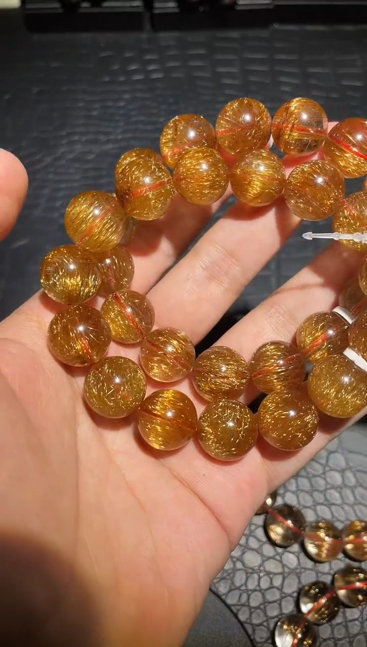 【闪购商品】水晶手链未镶嵌发晶单圈A15（多样性发其一）