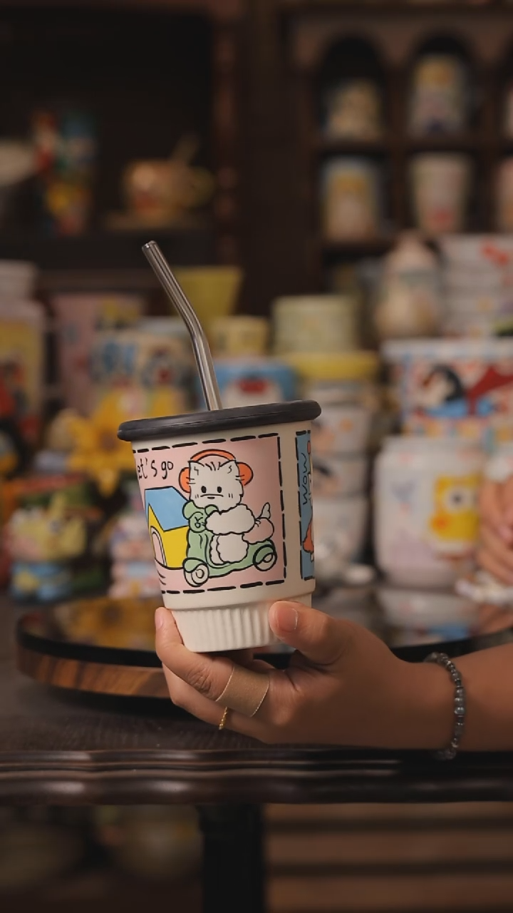 摆件景德镇釉下彩绘设计师款式陶瓷
