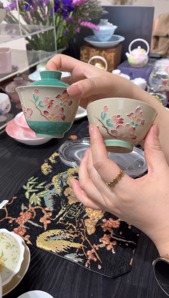 【闪购商品】盖碗+茶杯 哈哈哈哈哈哈哈