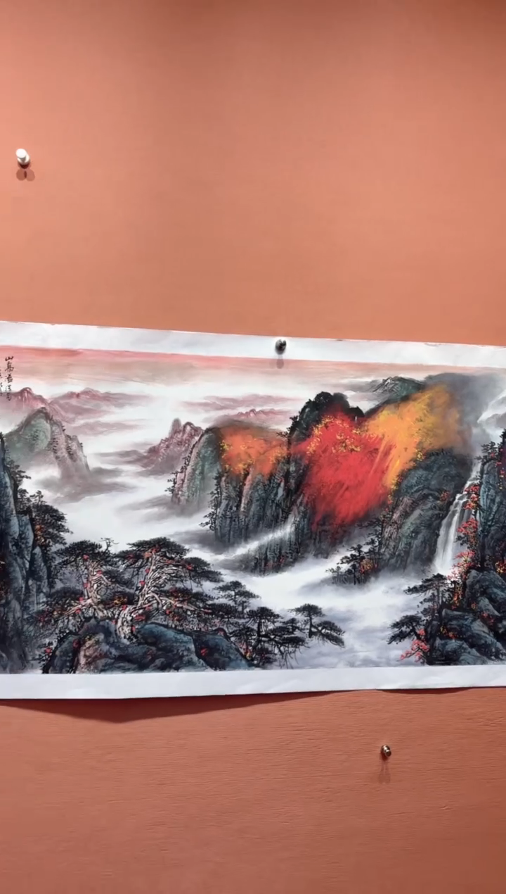 国画师立照老师国画作品