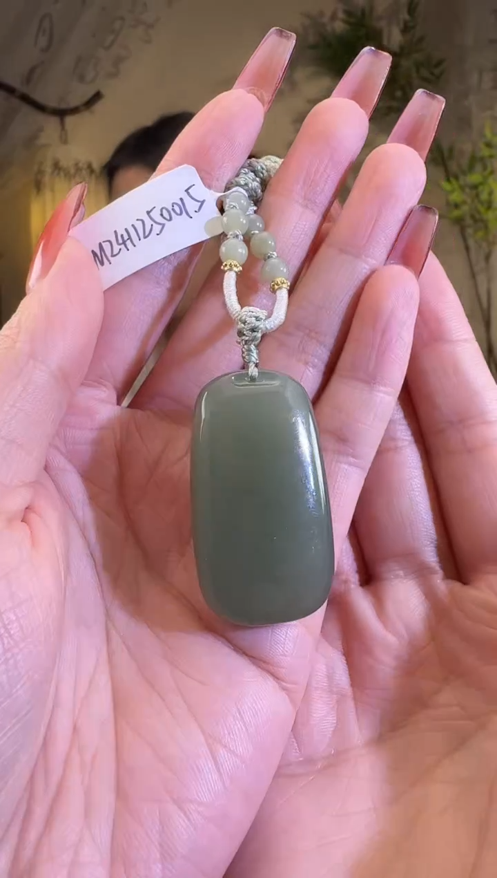 【闪购商品】和田玉颈饰未镶嵌无事牌p