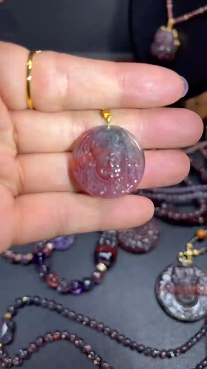 【闪购商品】水晶颈饰未镶嵌【百晶灵儿】天然水晶定制款