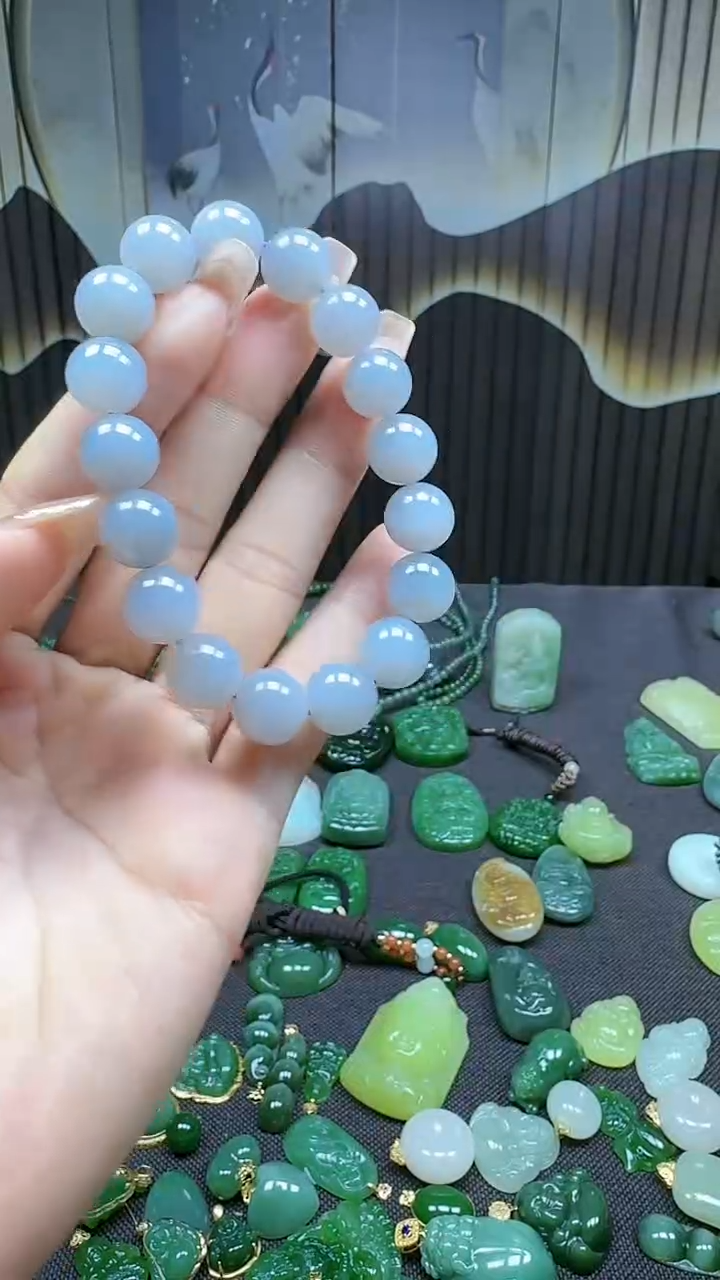 和田玉未镶嵌挂件12