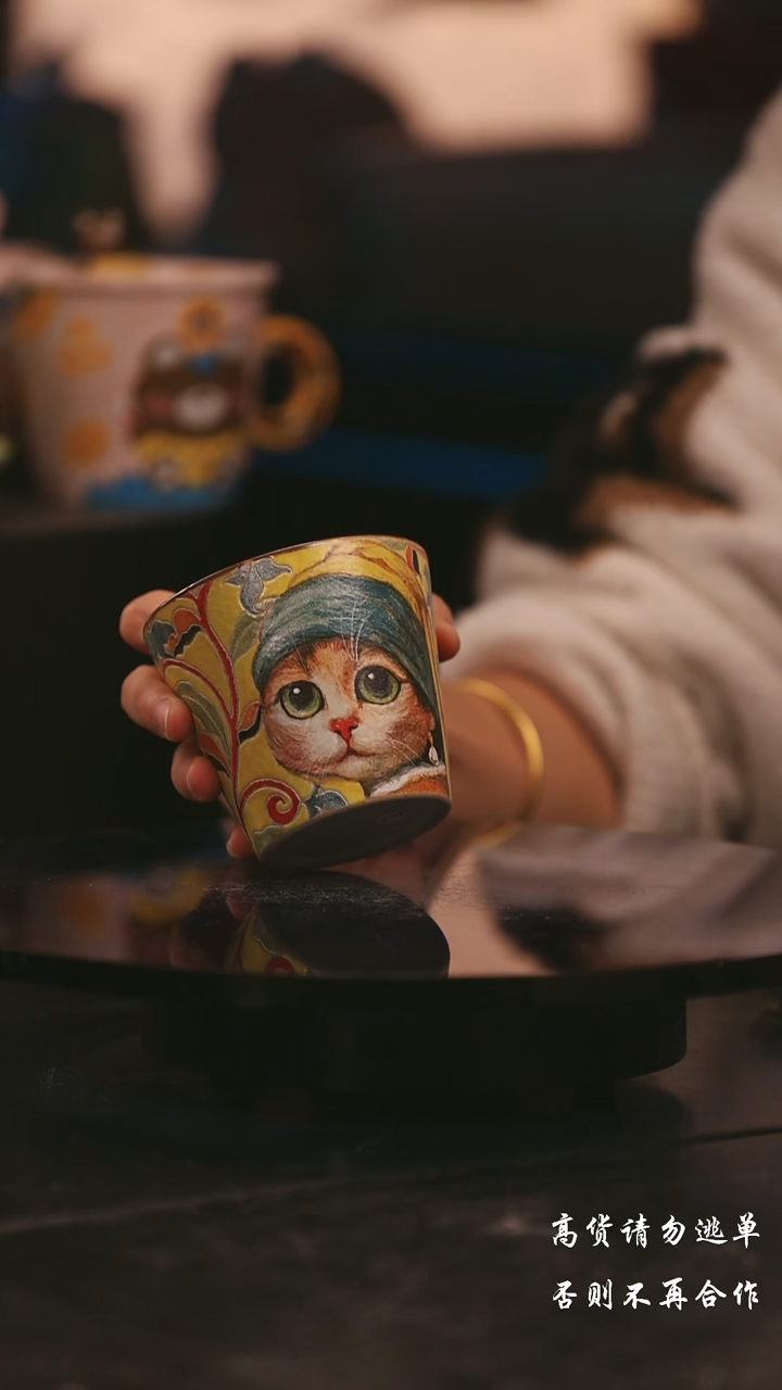 陶瓷景德镇可爱设计师款陶瓷 