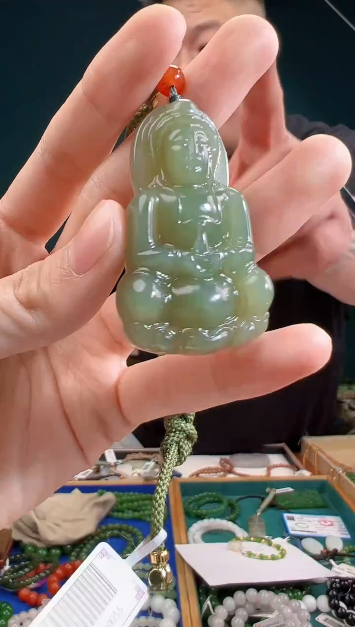 颈饰未镶嵌和田玉多样性发货 拍一单发一个