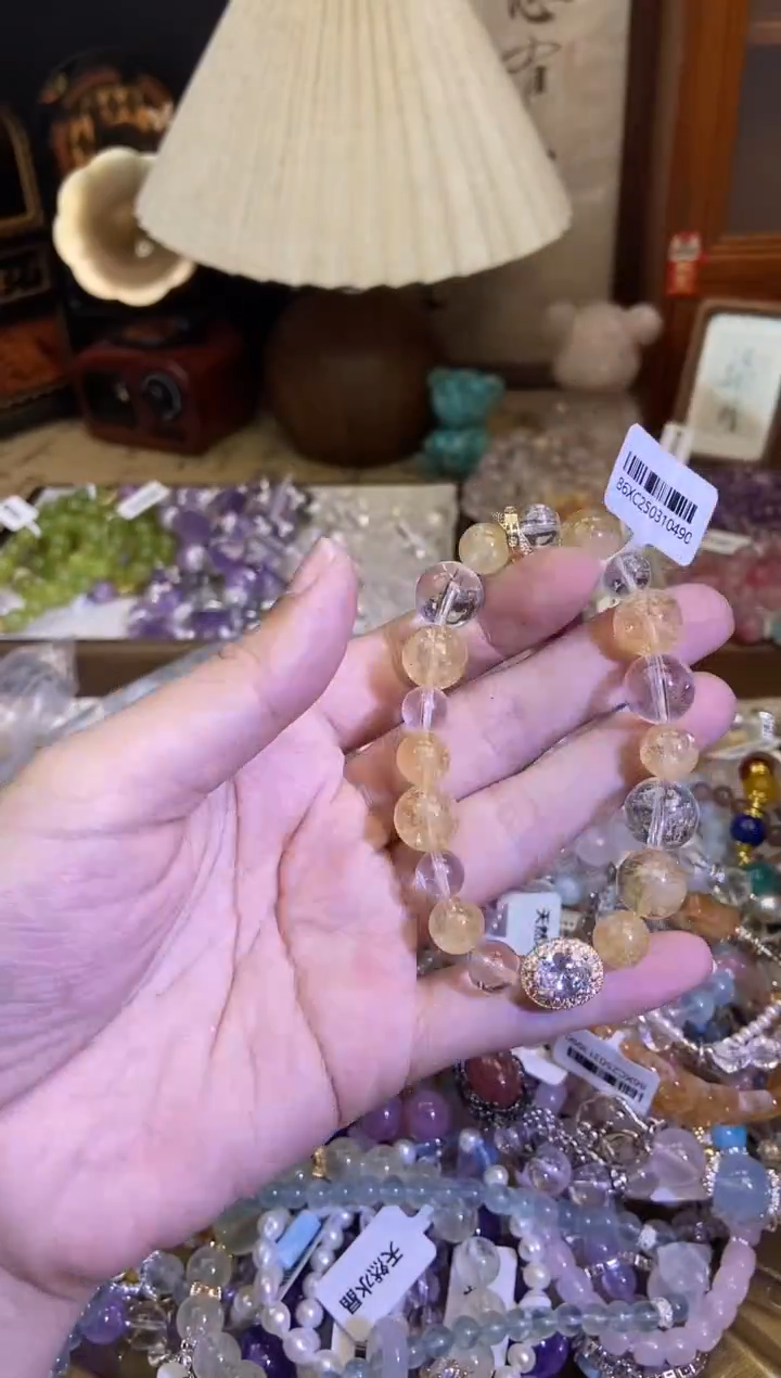 水晶手链未镶嵌255手串