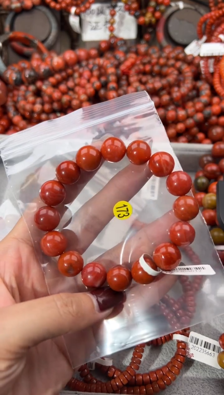 未镶嵌手串南红玛瑙13