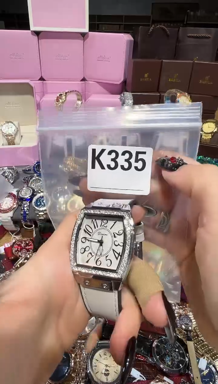 石英机芯不锈钢不锈钢直播定闪专用