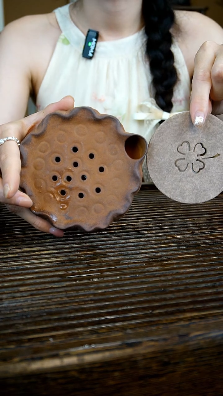 原矿老岩泥 B20壶承加杯垫