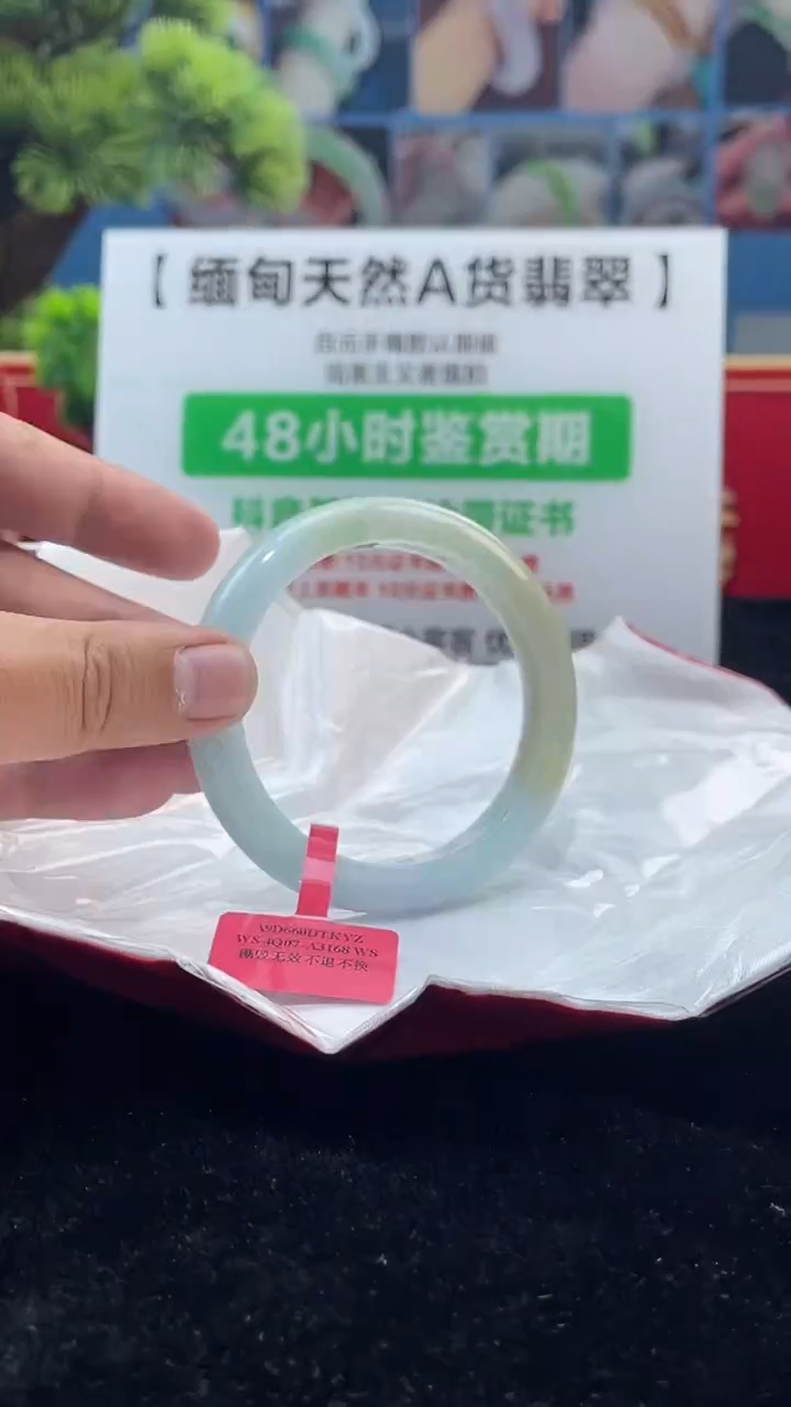 【闪购商品】翡翠手镯未镶嵌21手镯