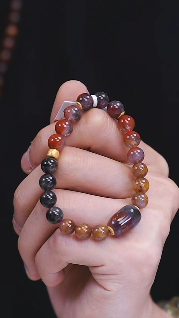 【闪购商品】水晶L027-18k极光多宝原创单圈未镶嵌多样性