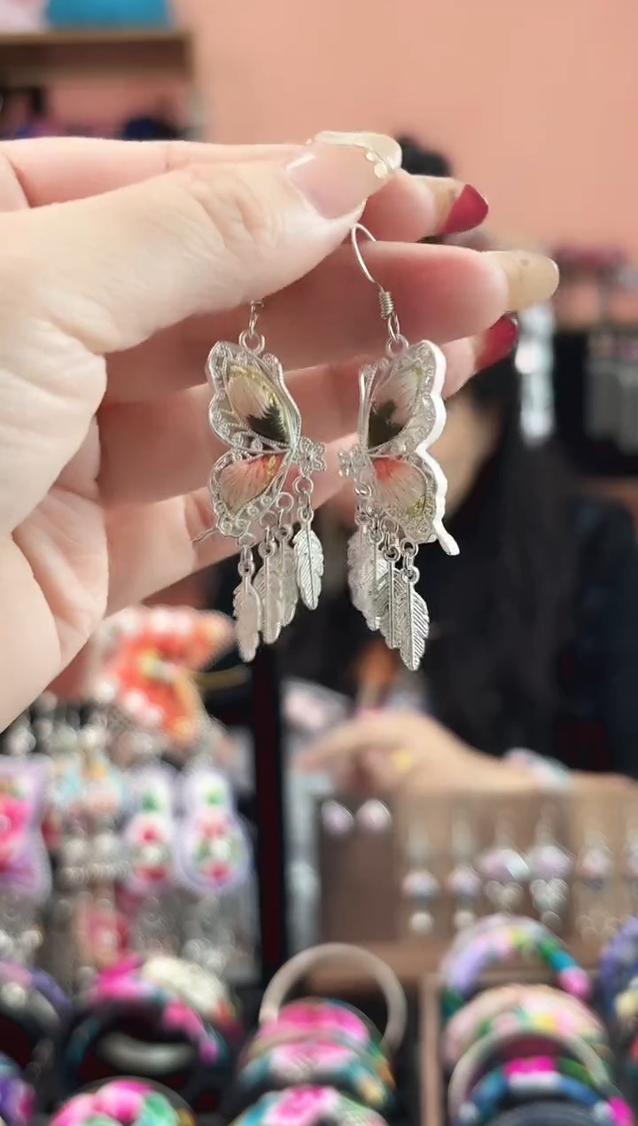 织绣艺枝独绣手工饰品47