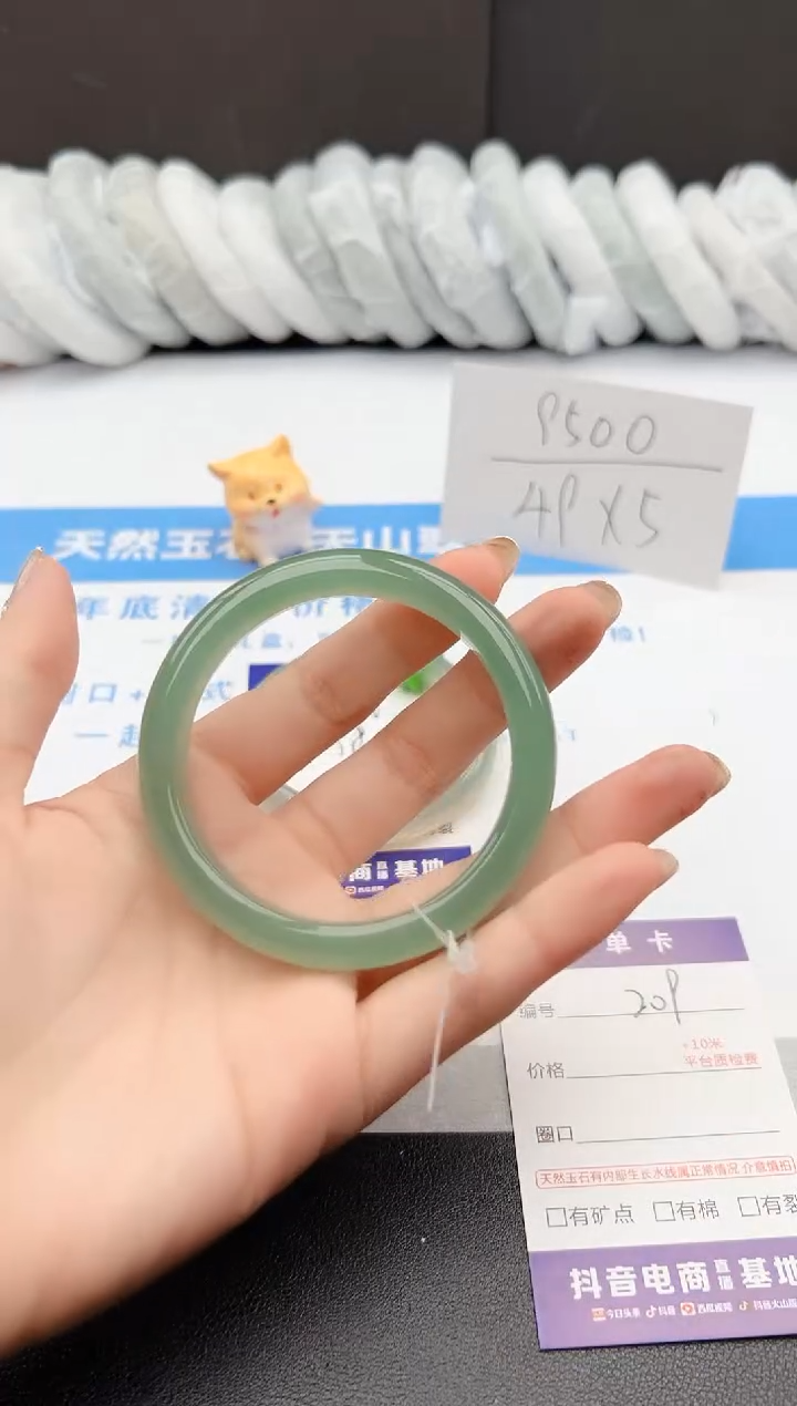 【闪购商品】石英质玉手镯未镶嵌j209 -DB56.9