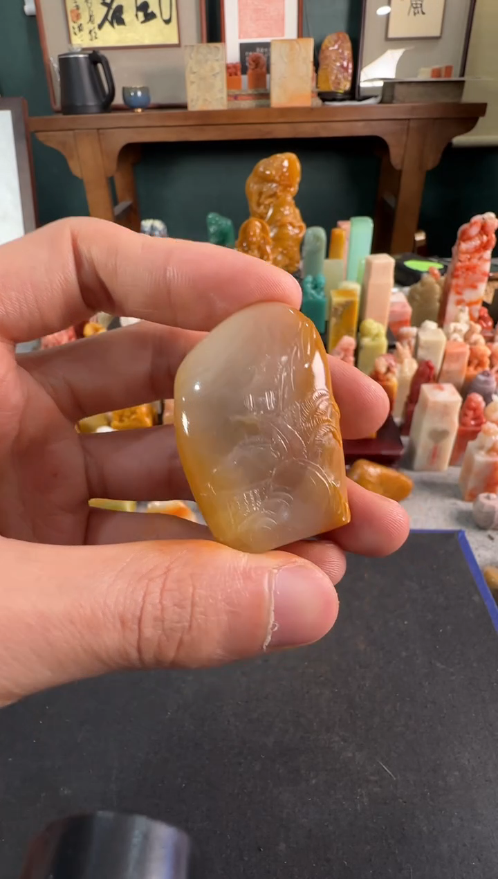 【闪购商品】青田石印石编号编号5647