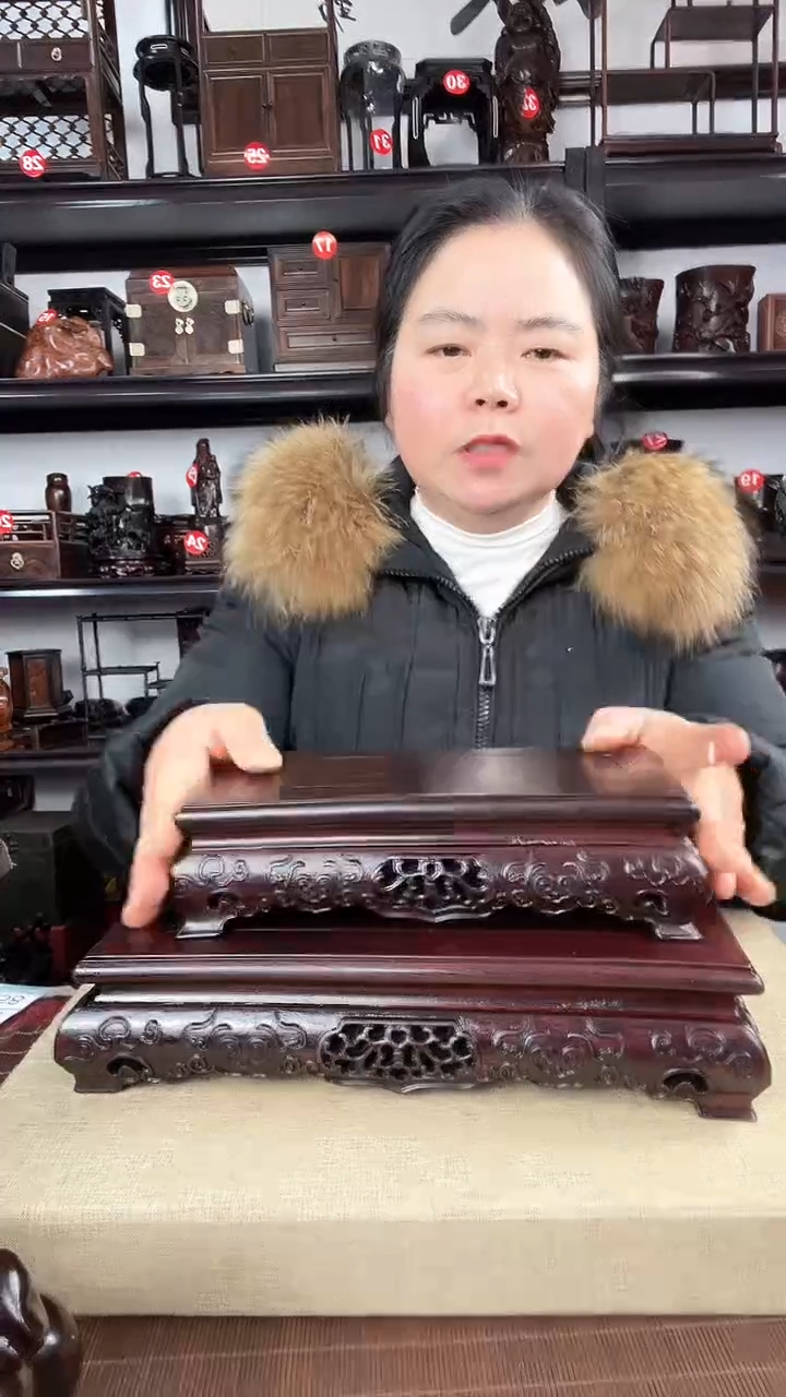 【闪购商品】木568瑕疵老李红木工艺品