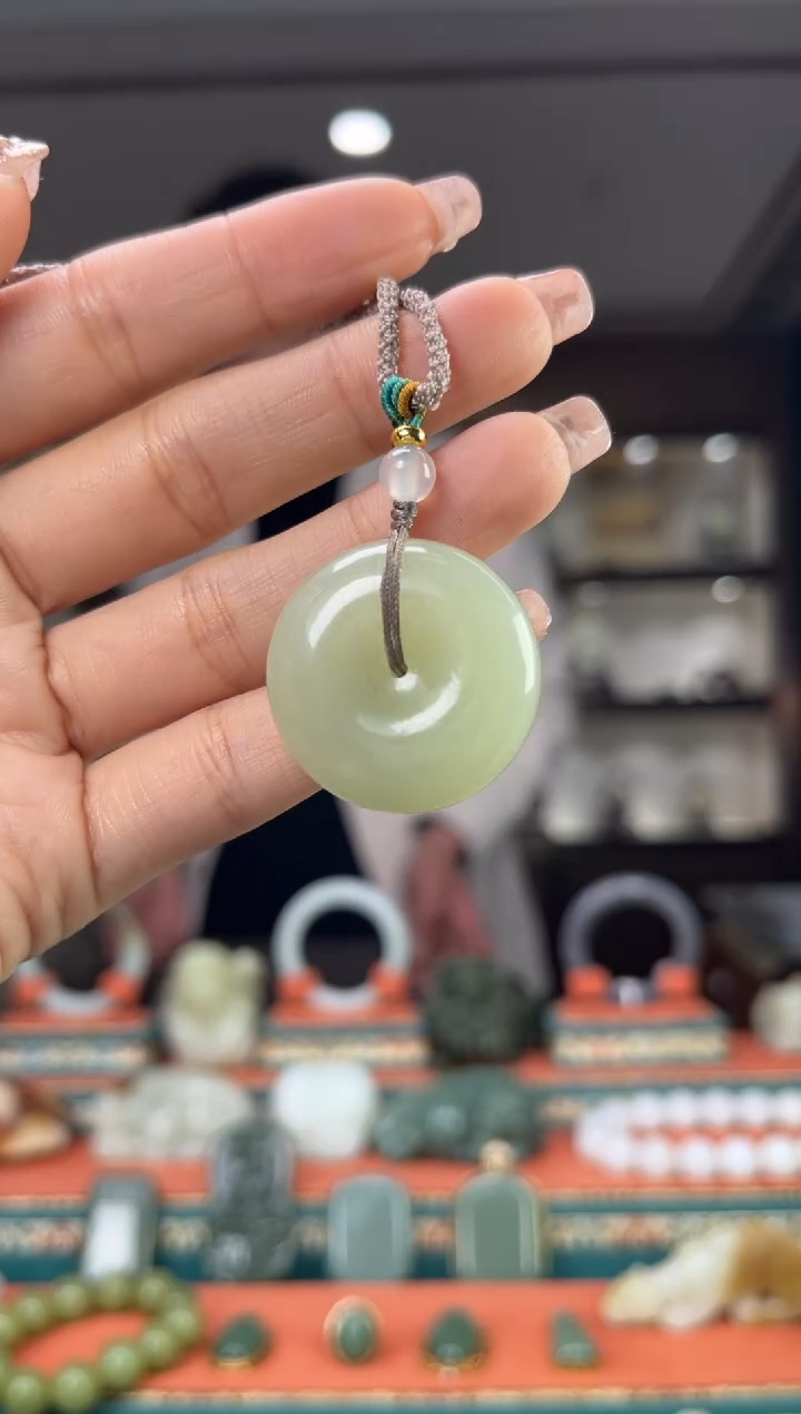 【闪购商品】和田玉颈饰未镶嵌佩佩30mm左右