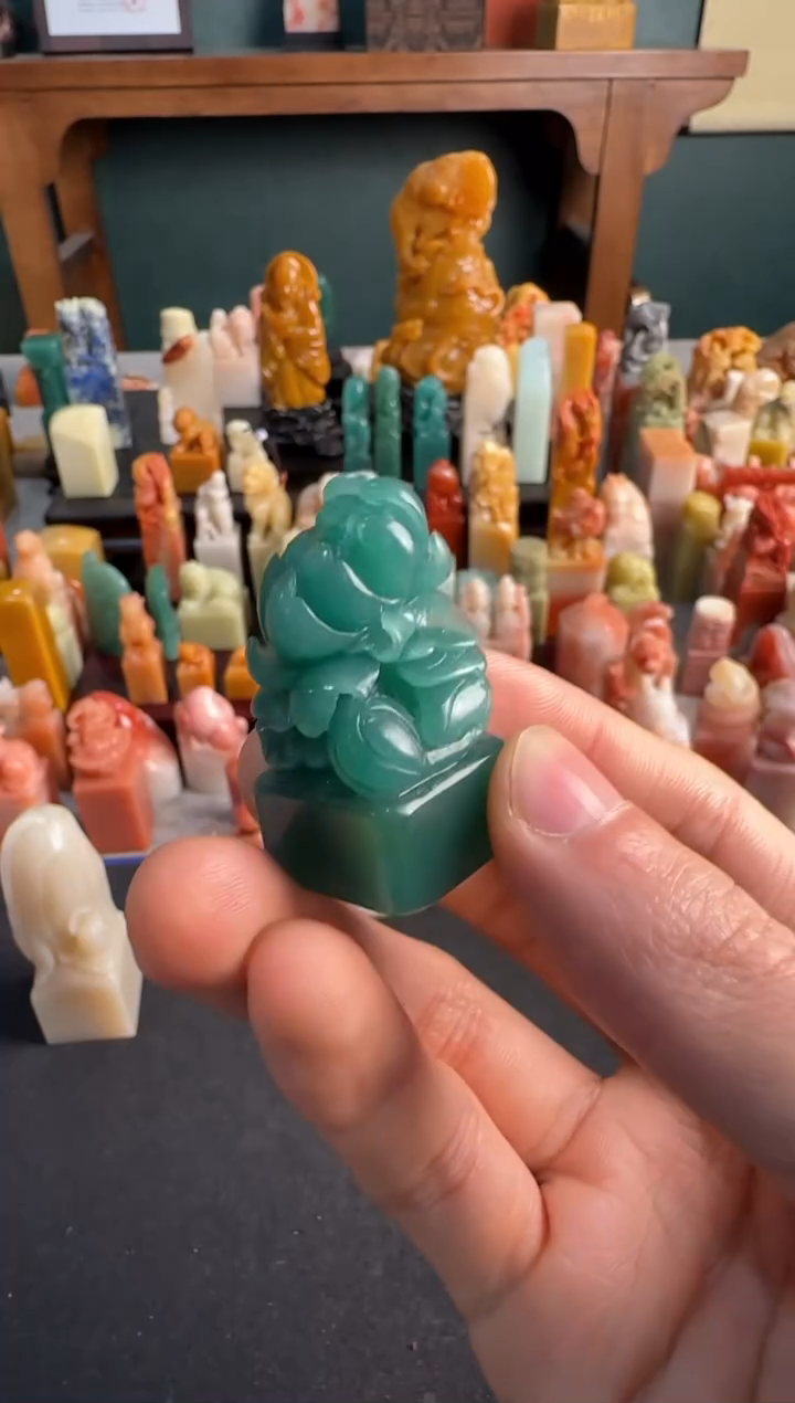 【闪购商品】青田石印石8577包四字