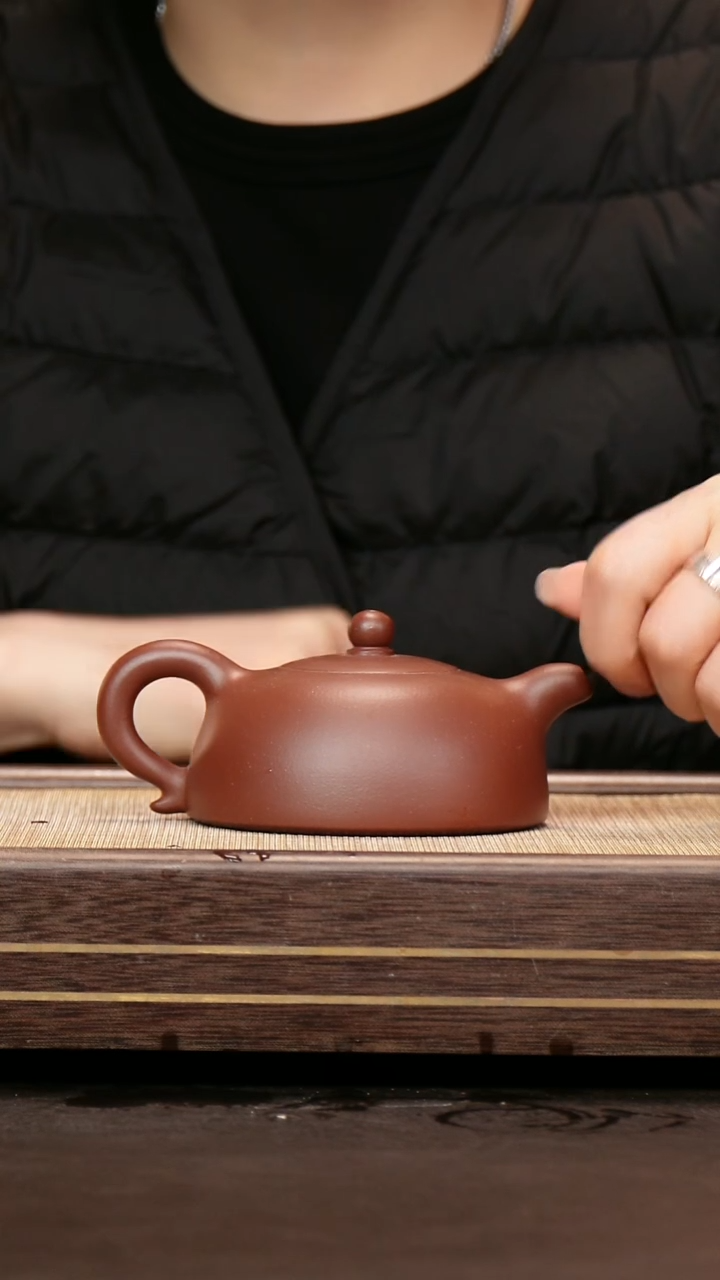 茶壶紫砂云根料 半月